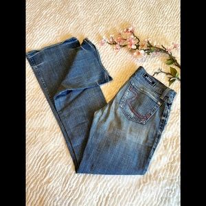 EUC 29 Rock Republic Jeans with Red Trim